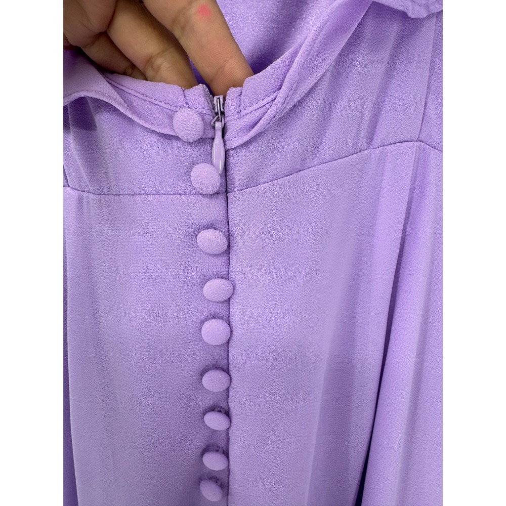 Lulus Dreamy Admiration Lilac Ruffled Maxi Dress - Picture 5 of 6